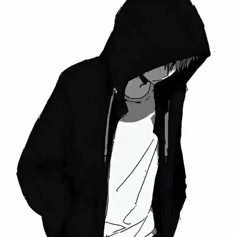 我也受伤了,但我总是沉默 #孤独感拉满的头像 #动漫男头 # - 抖音