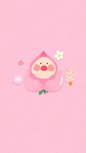 pink 粉色系 少女心 卡通 可爱 小清新 简约 森系 文艺 动漫 手绘