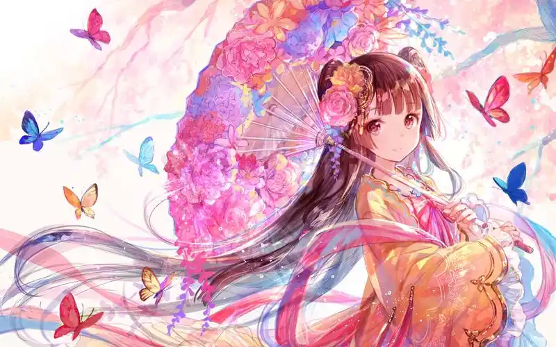 精美二次元手机壁纸:游泳小姐姐,青涩小仙女,超萌小可爱