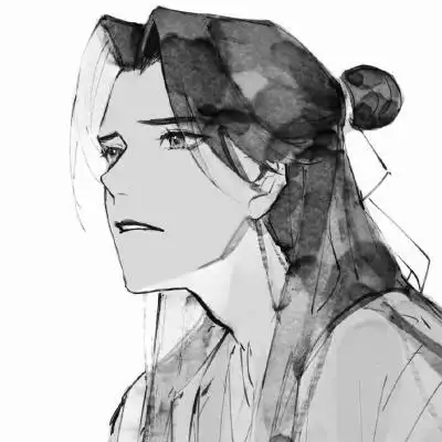 古风头像黑白男