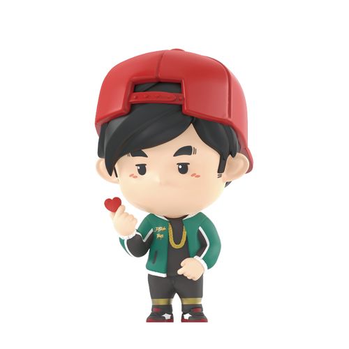 盲盒popmart泡泡玛特周同学同学周游记游记周杰伦周边七夕潮玩盲盒