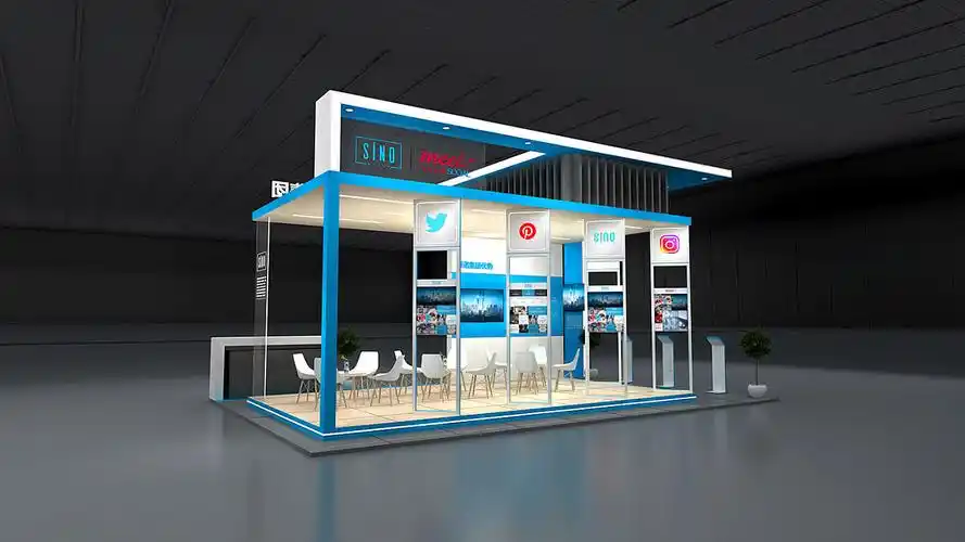 沈诺集团展位|三维|场景|柠檬之恋 - 原创作品 - 站酷 (zcool)