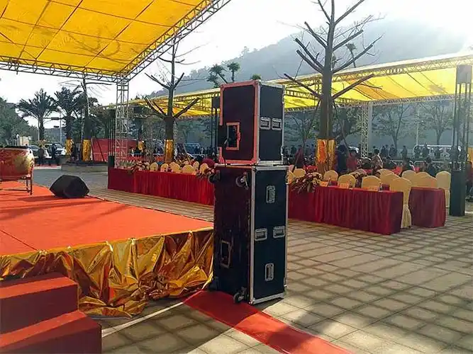 佛山室外活动现场舞台音响出租