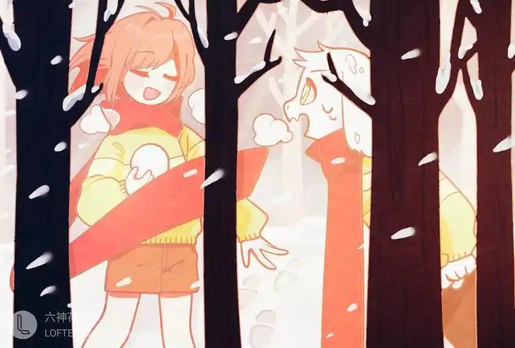 undertale chara&asriel图(chara图第三期)