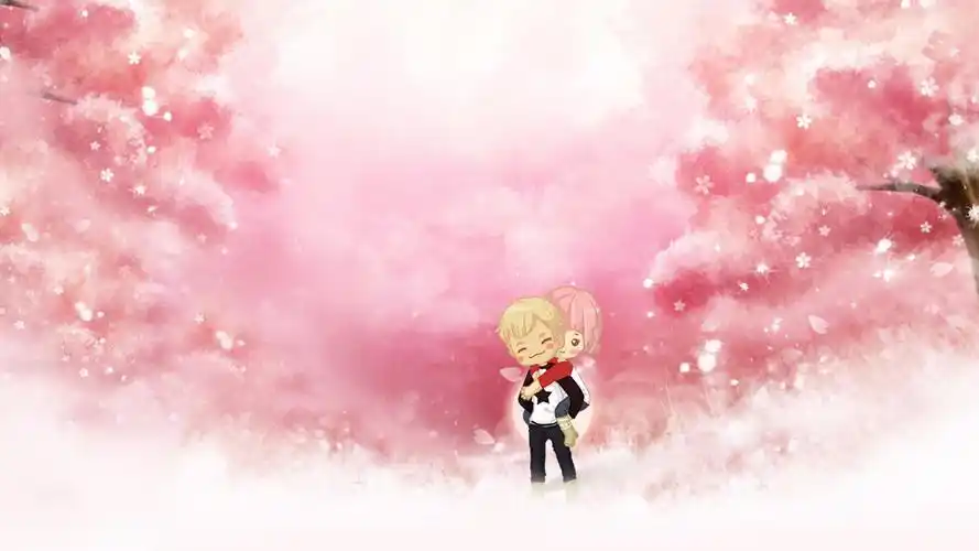 10张1080p全高清情侣电脑壁纸一对下载 清新唯美甜蜜