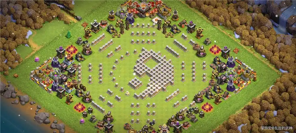 11本太极八卦,部落冲突阵型分享,11本太极八卦分享链接,11本太极八卦