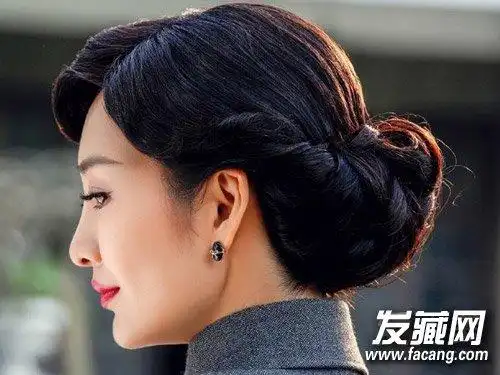 看了那么多民国剧 手推波纹卷发原来这么美