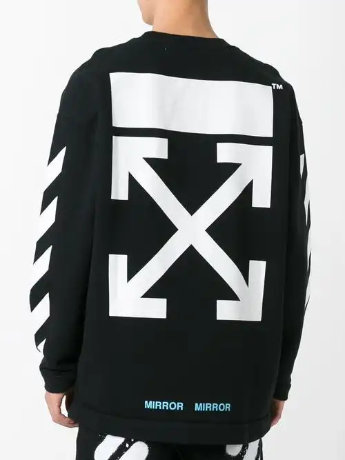 off-white 印花套头衫