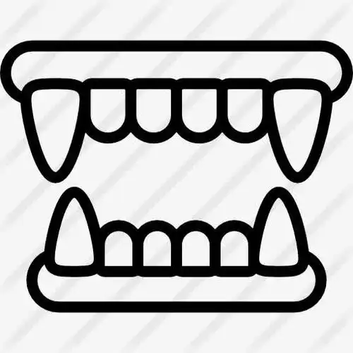 尖牙图标免抠素材免费下载_觅元素51yuansu.com