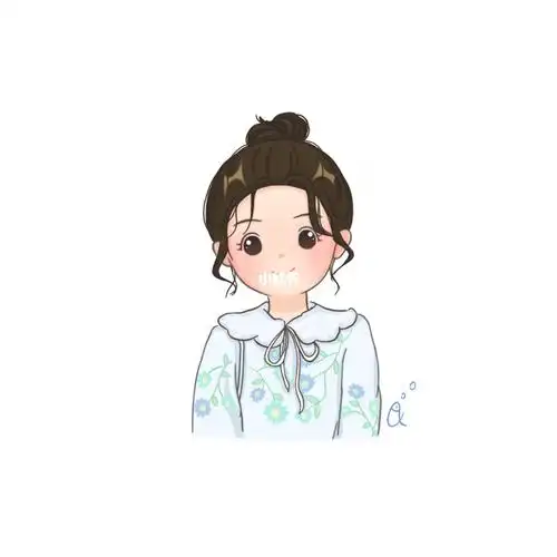 q版头像 | 丸子头温柔可爱女生头像