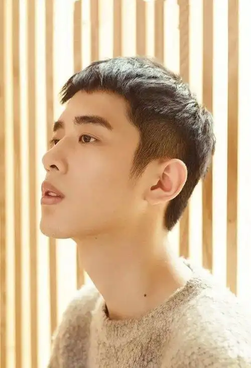 头发部分是剪出层次度,流行派头尽显出来的短发,加入众多时尚度的发型