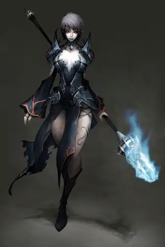 日韩q版优美游戏原画漫画插画素材日系少女图集 原画集 少女-淘宝网