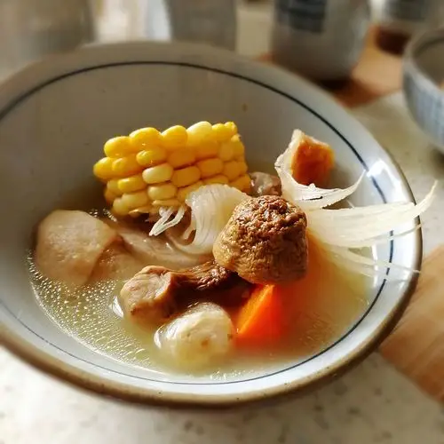 汤家| 竹荪姬松茸鱼软骨汤 自家私房手工配 广东老火汤煲汤材料