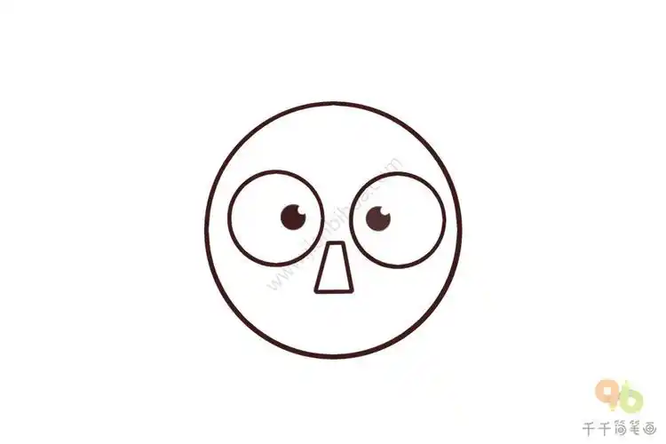 惊讶的表情包手账图片 简单又好画手帐排版简笔画