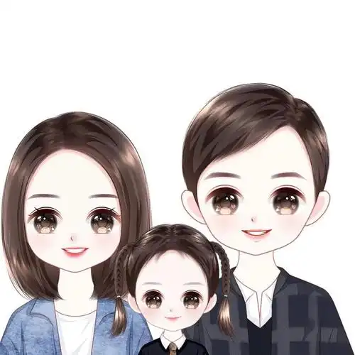 三口之家的朋友圈幸福说说_微说说