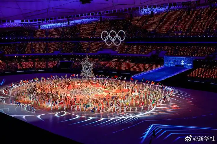 图源:新华社时隔14年,2008年北京奥运会主题曲《我和你》再一次回荡在