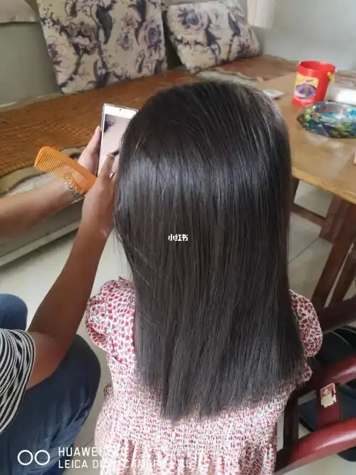 这是我刚剪头发的时候