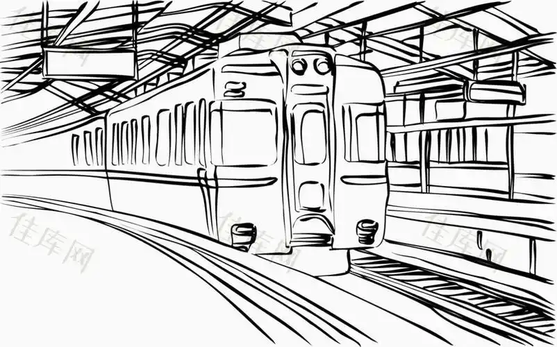 地铁怎么画简笔画 地铁怎么画简笔画又简单又漂亮