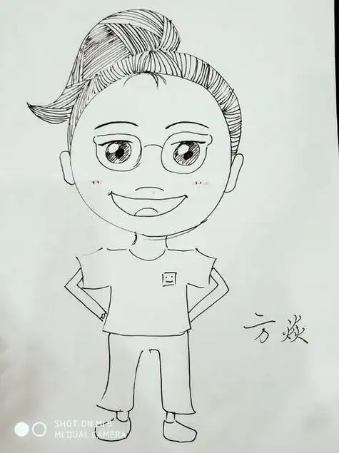 小朋友自画像简笔画小朋友自画像简笔画男孩幼儿园老师自画像彩色简笔