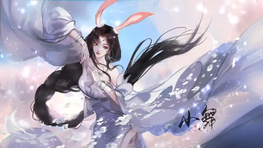 斗罗大陆小舞 手绘高清壁纸