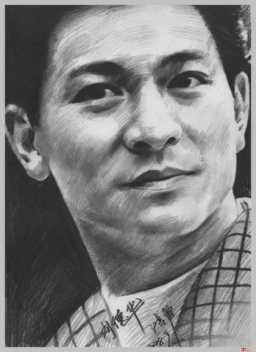 【引用】程鸿的铅笔素描《名人肖像集》02(20p)