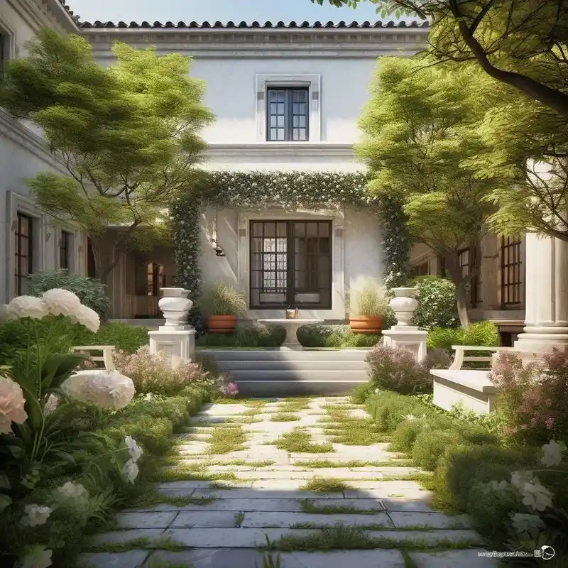 欧式园林设计,优雅浪漫的梦幻世界.#庭院设计 #建筑之美 # - 抖音