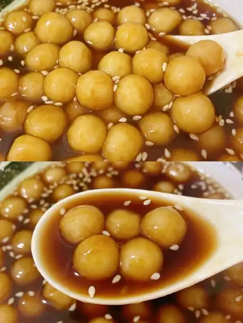 红糖小汤圆暖心暖胃