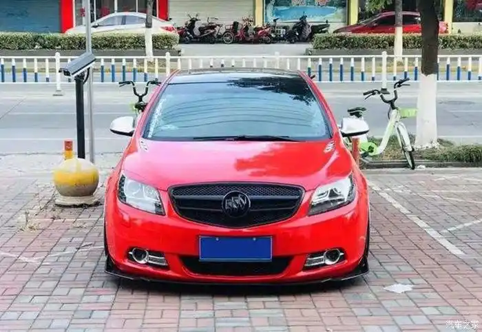 家用车也要玩姿态英朗低趴也很帅老款别克英朗姿态改装欣赏