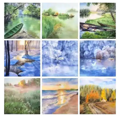 水彩画  #画画  #水彩画教程  #水彩  ##水彩风景  #寻找小红书换画