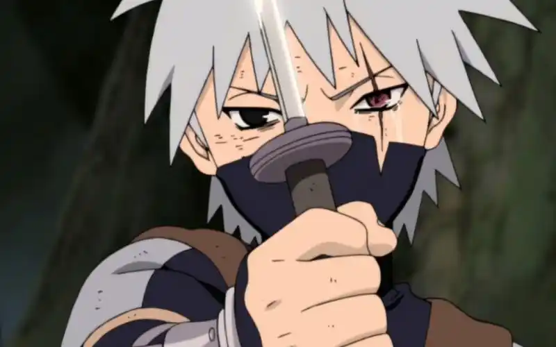 超帅的少年卡卡西