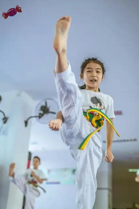 旋风少女:跆拳道小小女汉子!