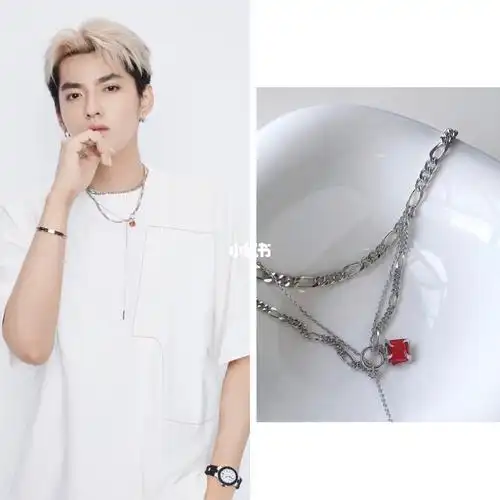 lab赤曜系列_项链_吴亦凡_lab怎么样_明星同款_设计师品牌_红宝石怎么