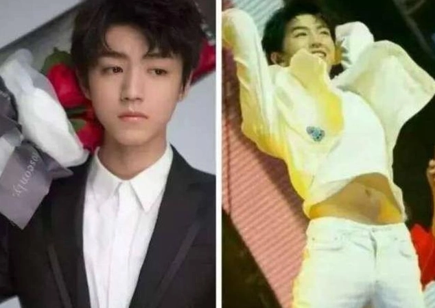 王源晒出"8块腹肌",对比易烊千玺的,网友:别人家的20岁!