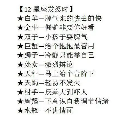 12星座谁的恋爱结果最难预料冠军是狮子座看看你的吧