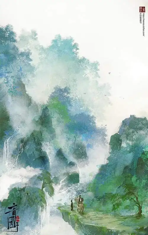 古风中国风插画壁纸,这意境太美了