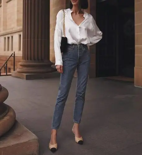 都知道高腰裤显高显瘦,你穿对了吗?这些搭配套路,赶紧get吧