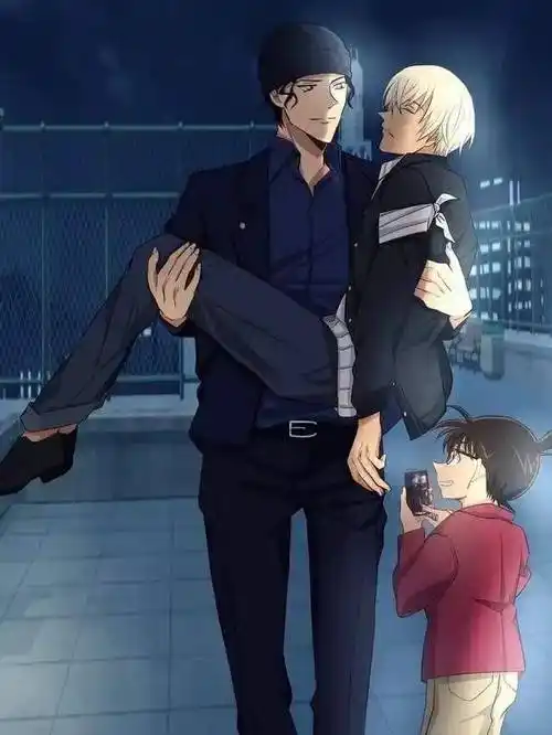 名侦探柯南:一家三口_赤安_小柯_基德