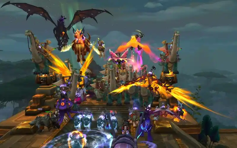 魔兽世界倾世如歌公会9.0大秘境冲层赛比赛圆满结束发奖啦_魔兽世界