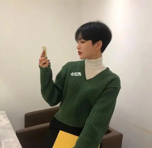 一款假小子短发