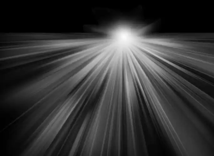 这种光线效果用ps或者cdr怎么做啊