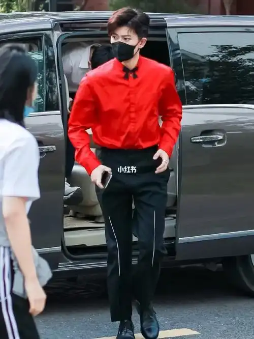 任嘉伦红色应援色