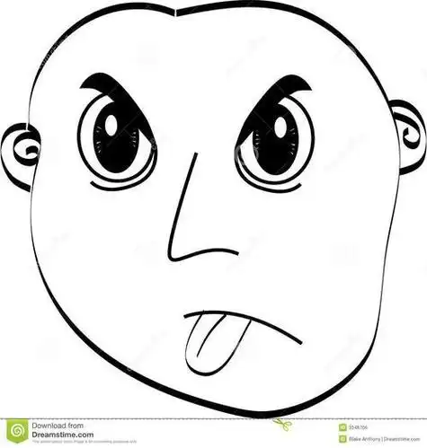 吐舌头的卡通小狗简笔画怎么画吐舌简笔画嘴巴舌头简笔画