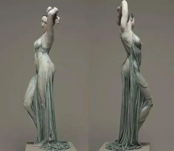 仕女|雕像|古风|神态_网易订阅