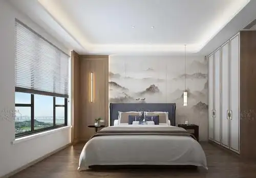 ꁆ ꁇ 设计风格:现代中式 设计面积:180平米大平层 设计