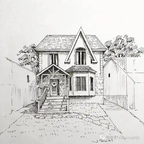 线条流畅驾驭的风景速写一笔一画体验线性的魅力多样的画风惊艳你的