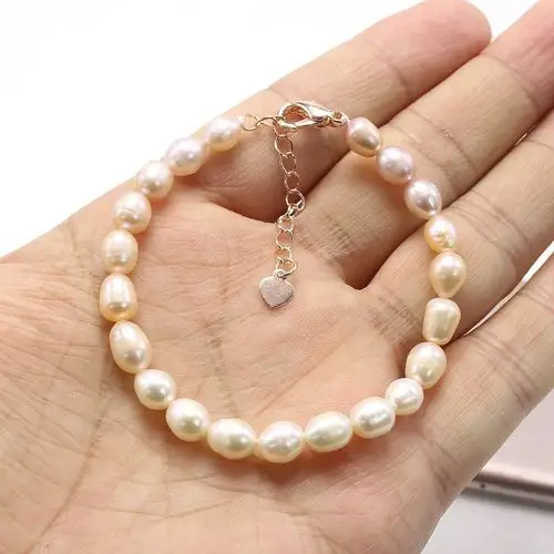 饰品珍珠新款天然手链彩色淡水养殖手串网红手链