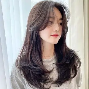 假发女长发八字刘海