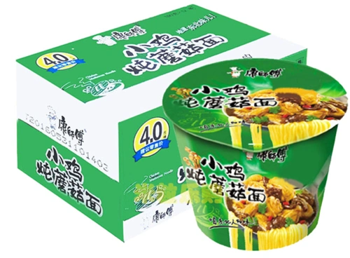 商户天泽超市人和店的商品"康师傅东北炖桶面小鸡炖蘑菇107g