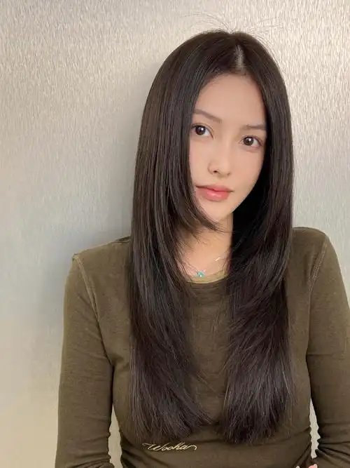 女生中长发发型 #简单又好看的发型 #附近哪里做头发好 #今日发型