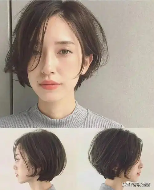 女生帅t少年感发型圆脸 - 冷求网